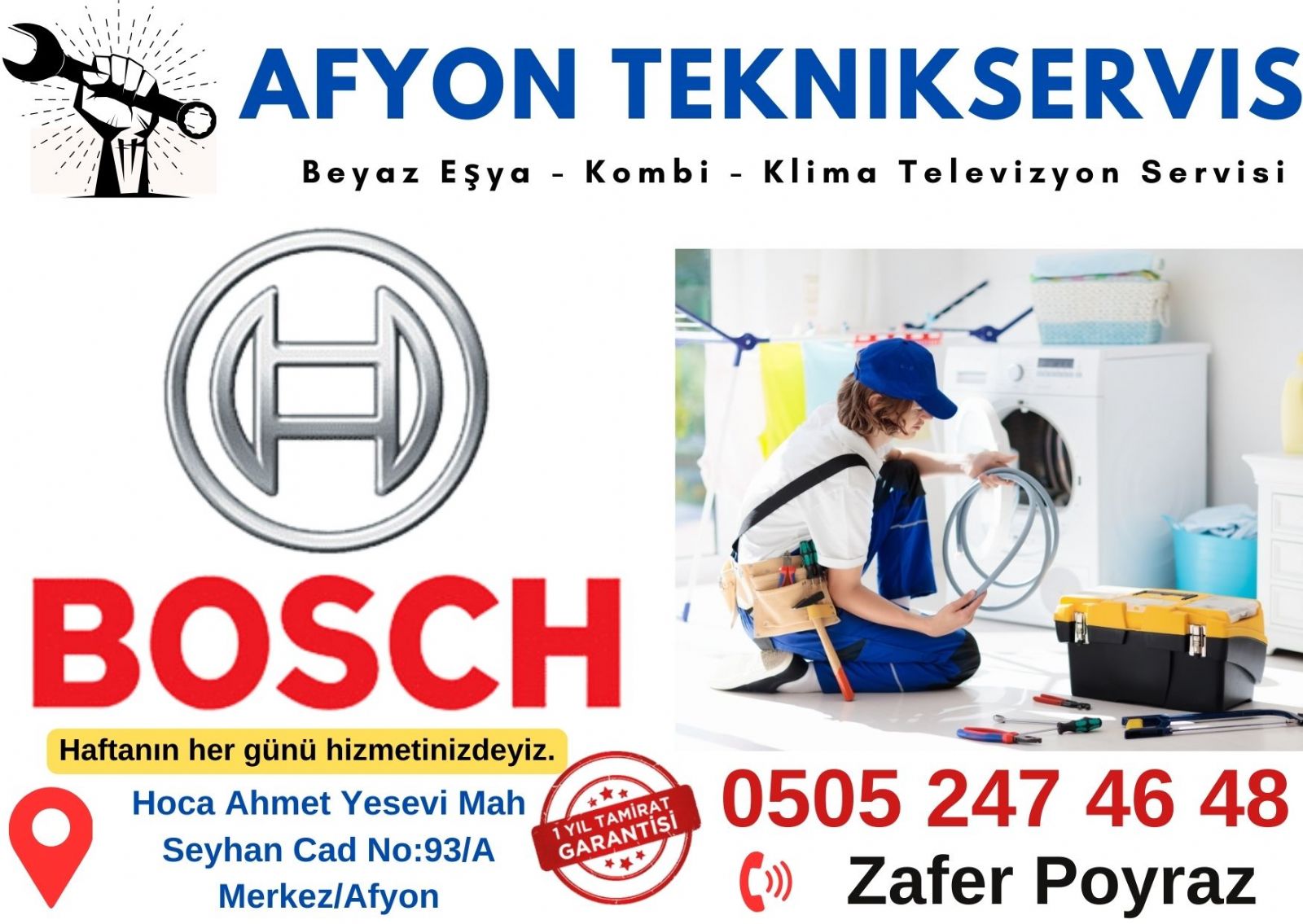 Afyon Bosch Servisi