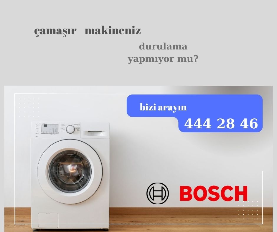 Bosch Çamaşır Makinesi Durulama Yapmıyor