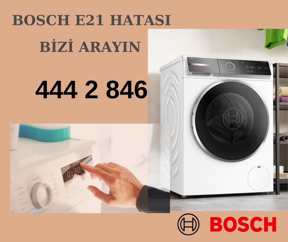 Bosch Çamaşır Makinesi E21 Hatası