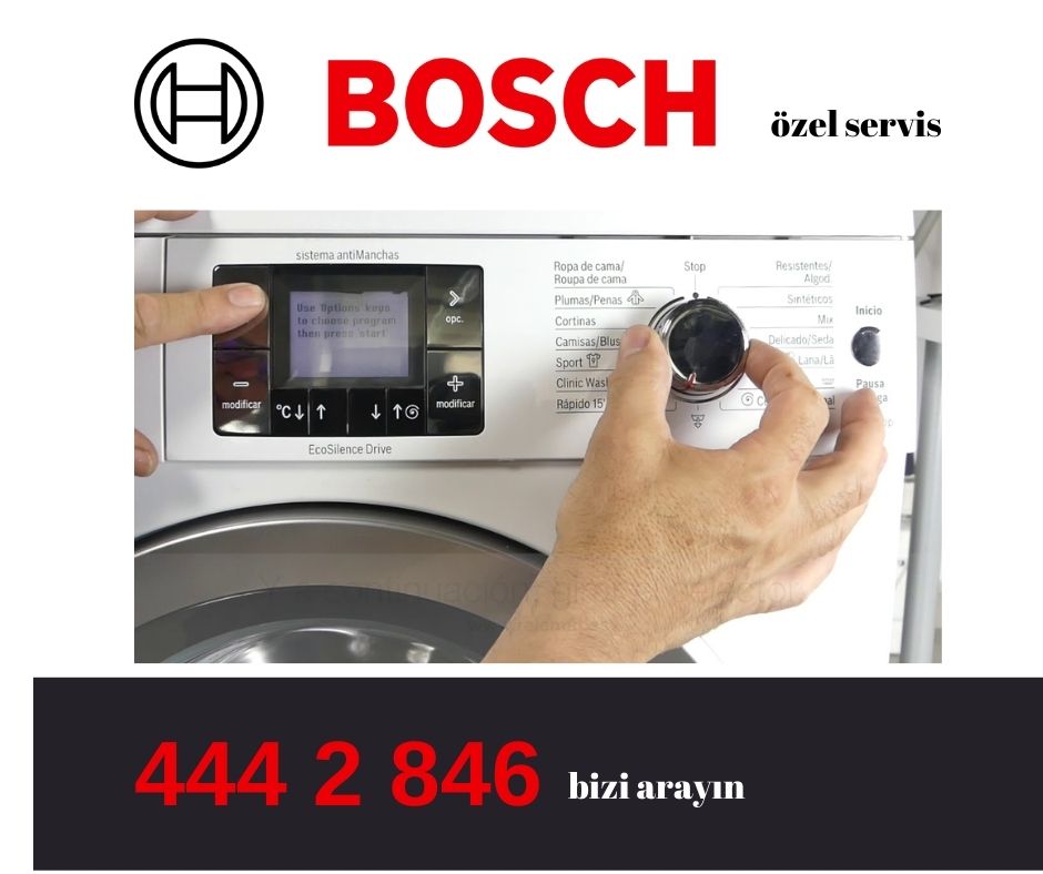 Bosch Çamaşır Makinesi Suyu Boşaltmıyor