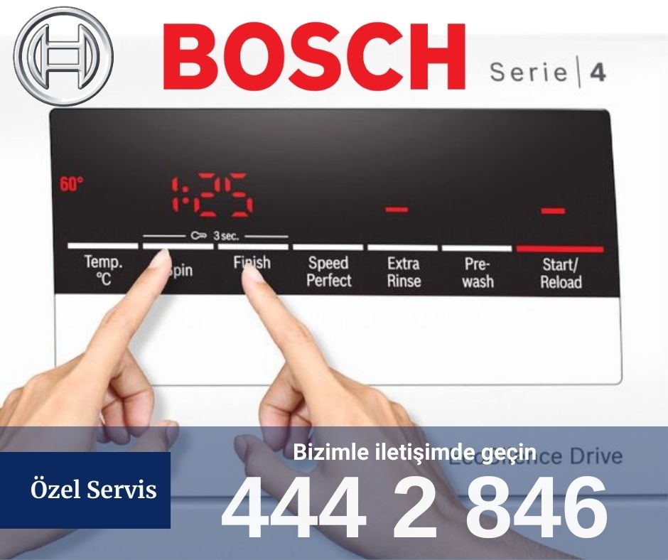 Bosch Bulaşık Makinesi Çocuk Kilidi