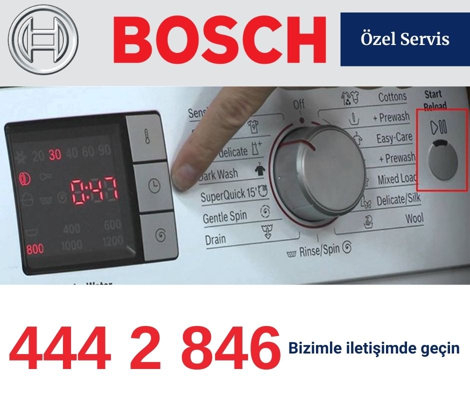 Bosch Bulaşık Makinesi Durdurma