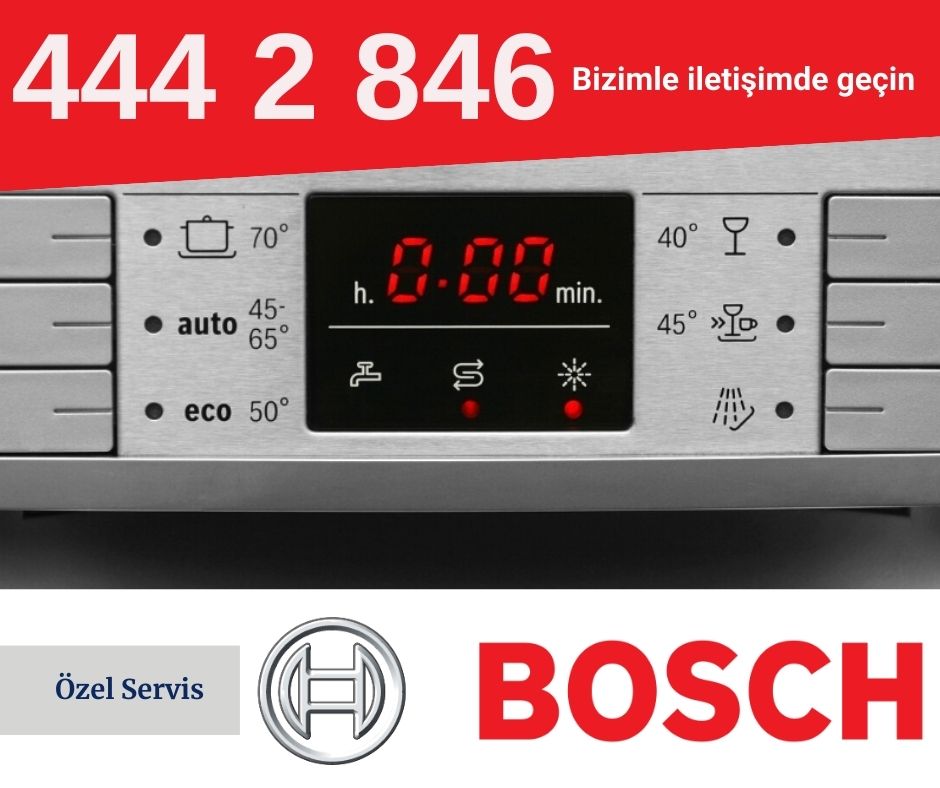 Bosch Bulaşık Makinesi Musluk ve Parlatıcı Işığı Yanıp Sönüyor