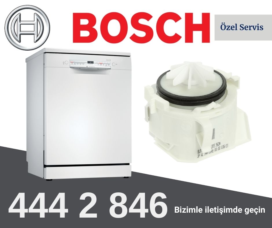 Bosch Bulaşık Makinesi Tahliye Pompası