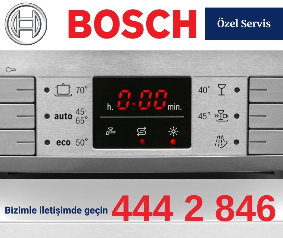 Bosch Bulaşık Makinesinde Bütün Işıkları Yanıyor