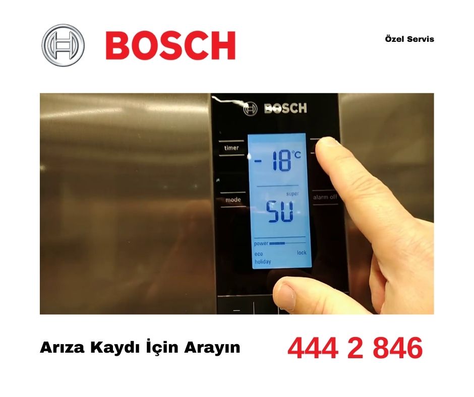 Bosch Buzdolabı Buzluk Ayarı