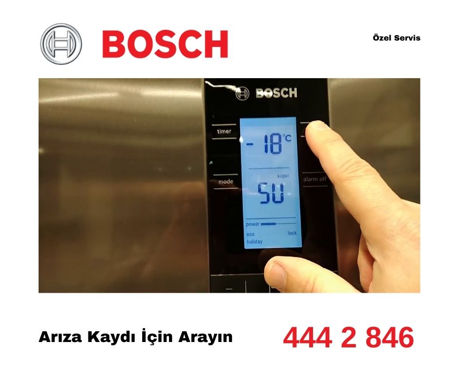Bosch Buzdolabı Ekran Çalışmıyor