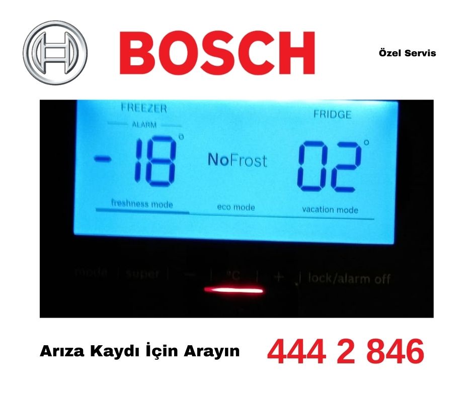 Bosch Buzdolabı Kırmızı Işık