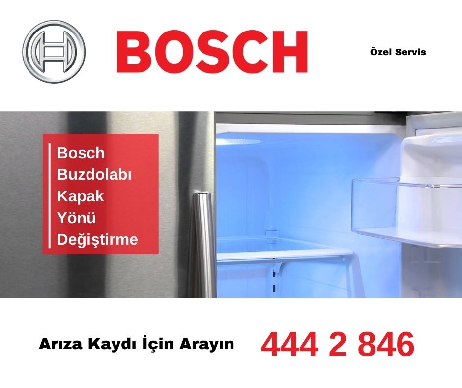 Bosch Buzdolabı Kapak Yönü Değiştirme