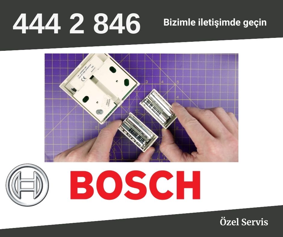 Bosch Kombi Oda Termostatı Pil Değiştirme