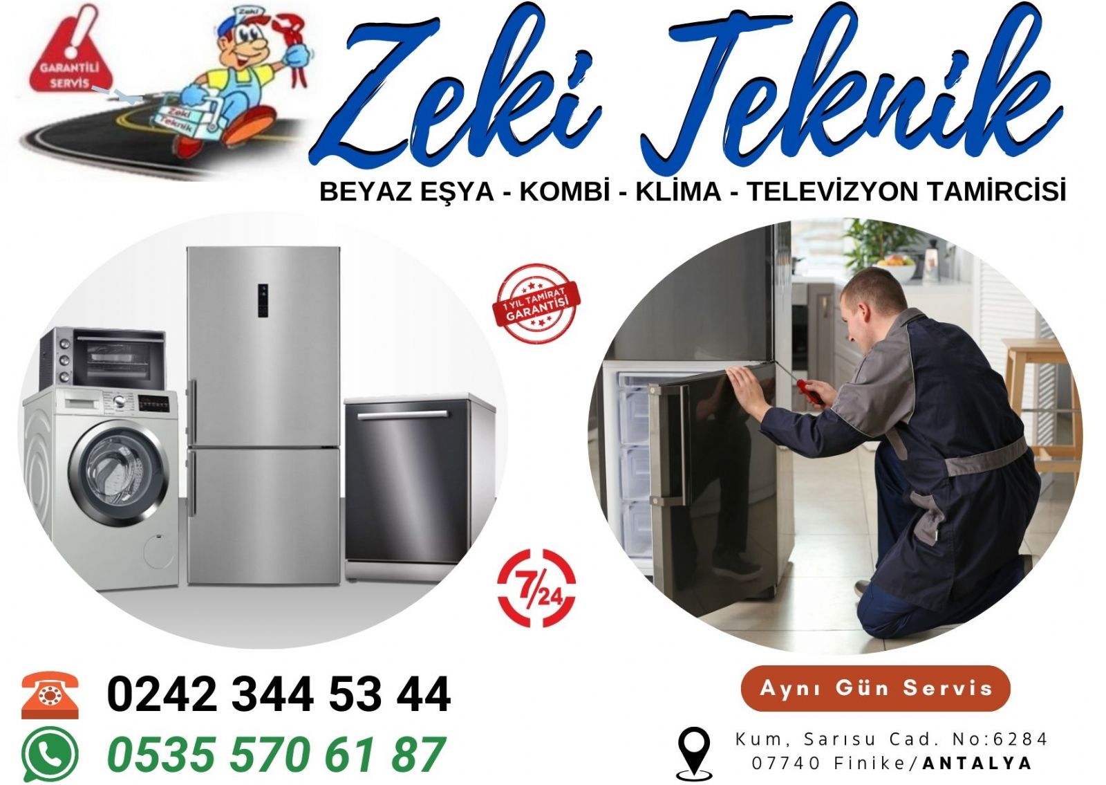 Finike Bosch Servisi