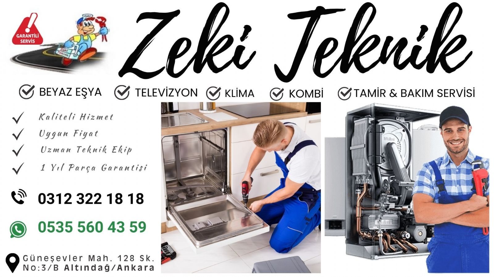 Güneşevler Bosch Servisi