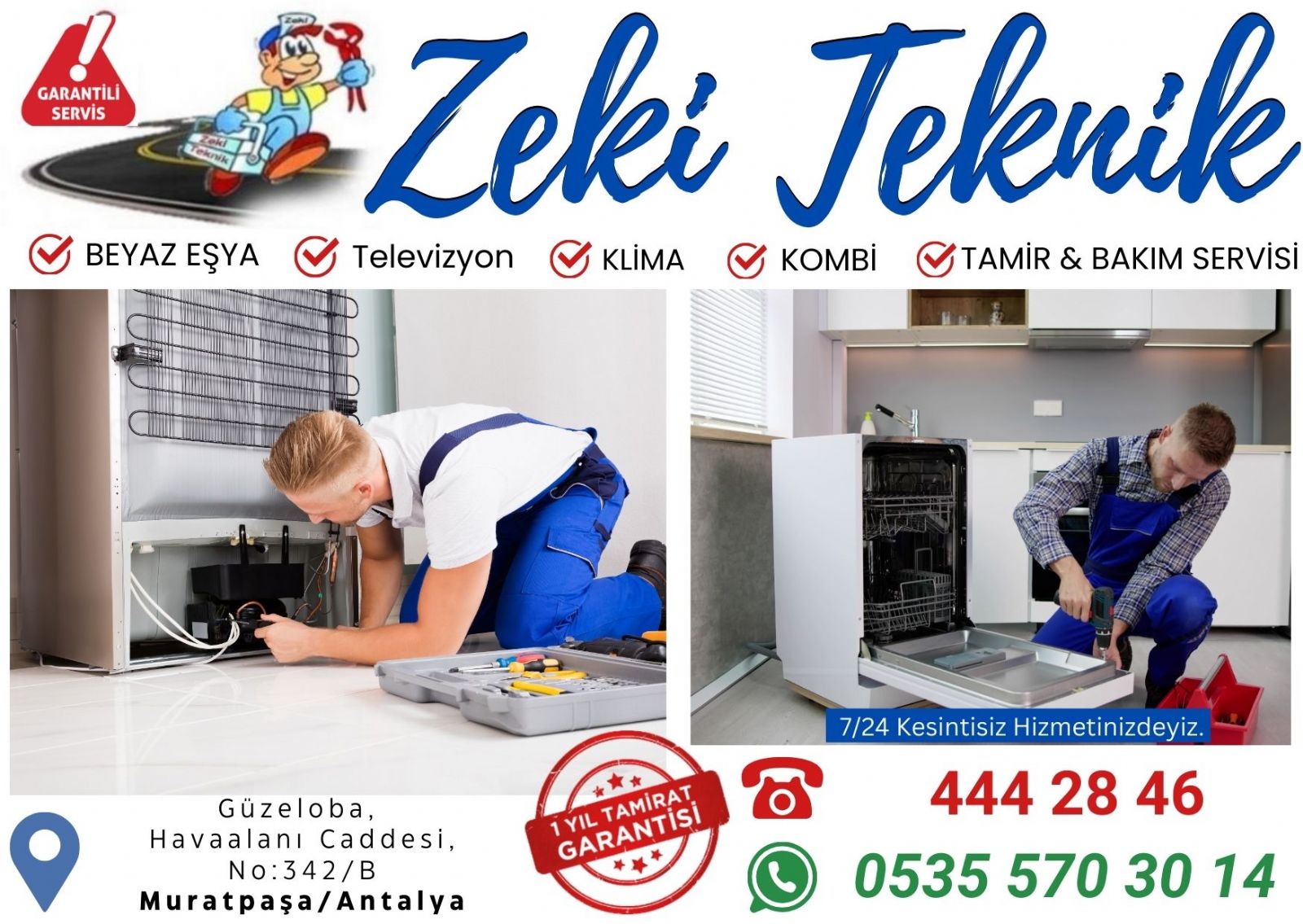 Güzeloba Bosch Servisi