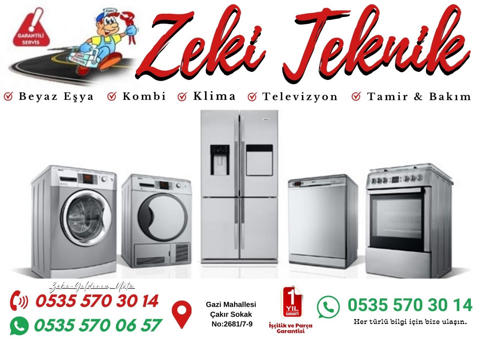 Gazi Mahallesi Bosch Servisi