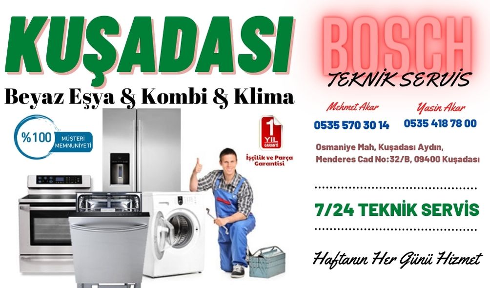 Kuşadası Bosch Servisi 