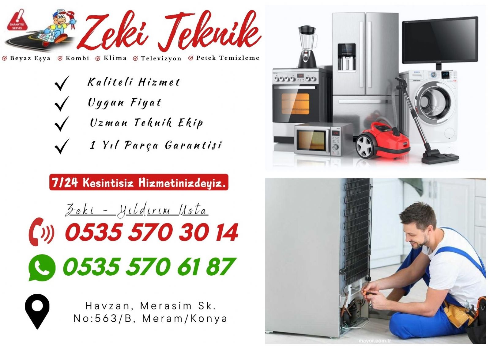 Meram Bosch Servisi