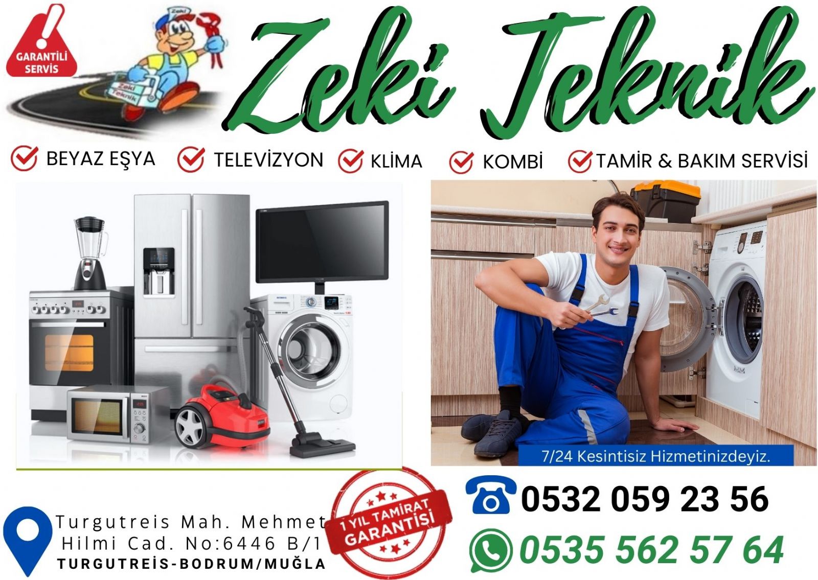 Turgutreis  Bosch Servisi