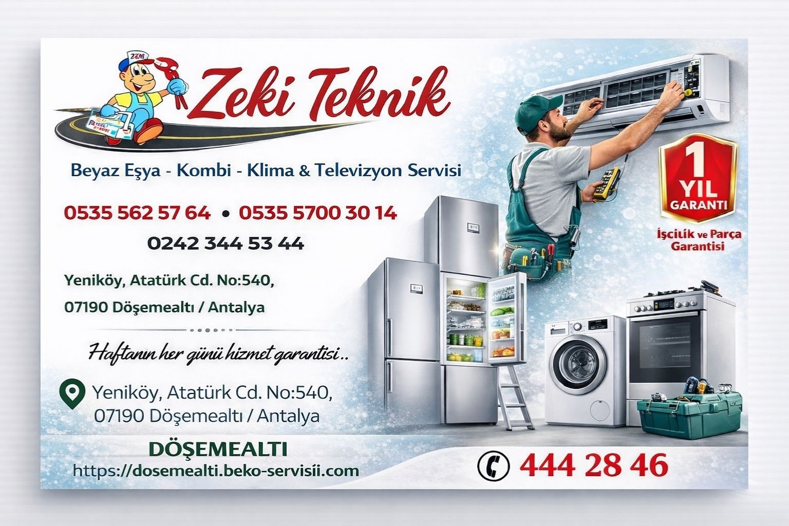 döşemealtı bosch servisi