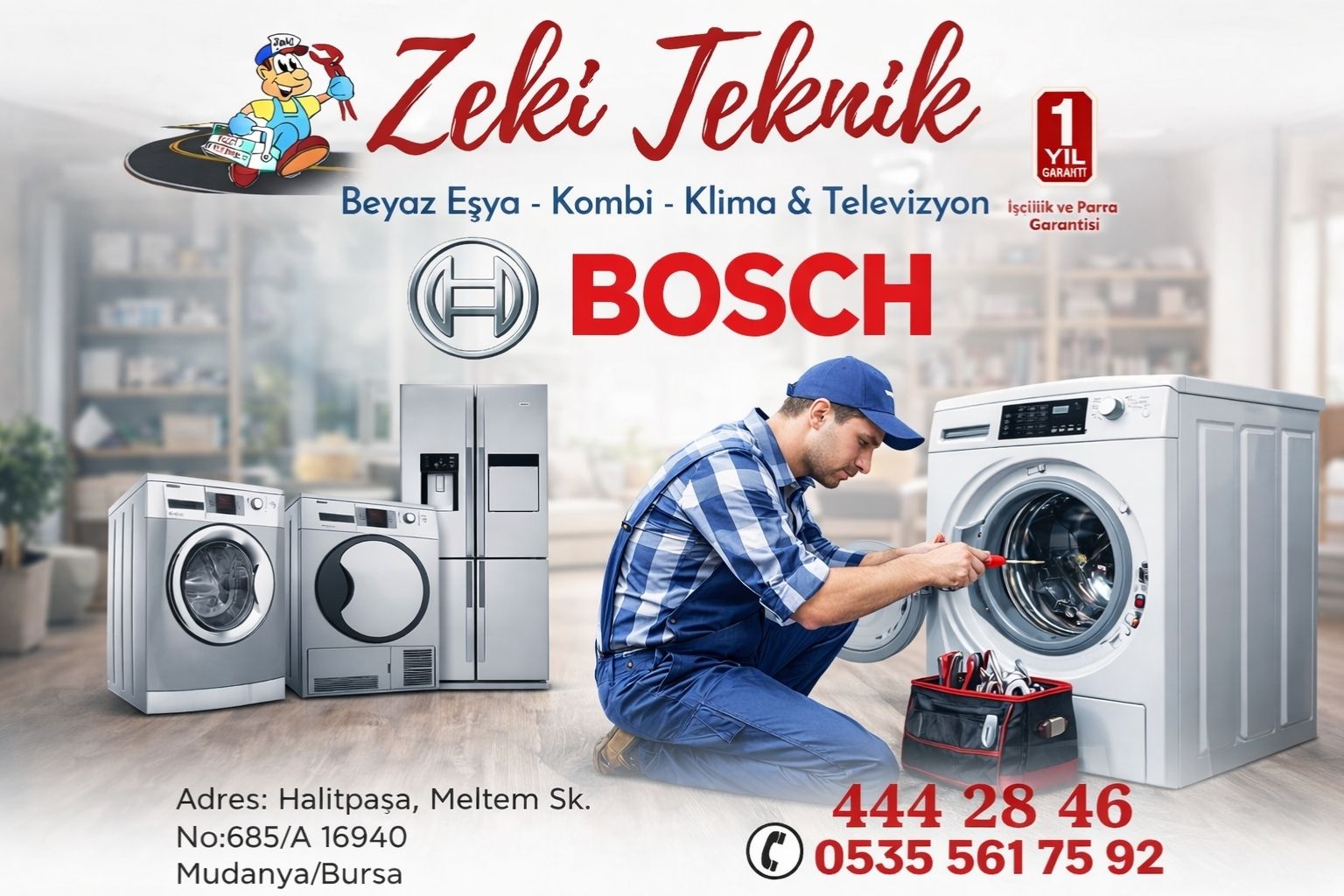 mudanya bosch servisi 